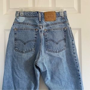 Womens Levi 551 straight leg jeans